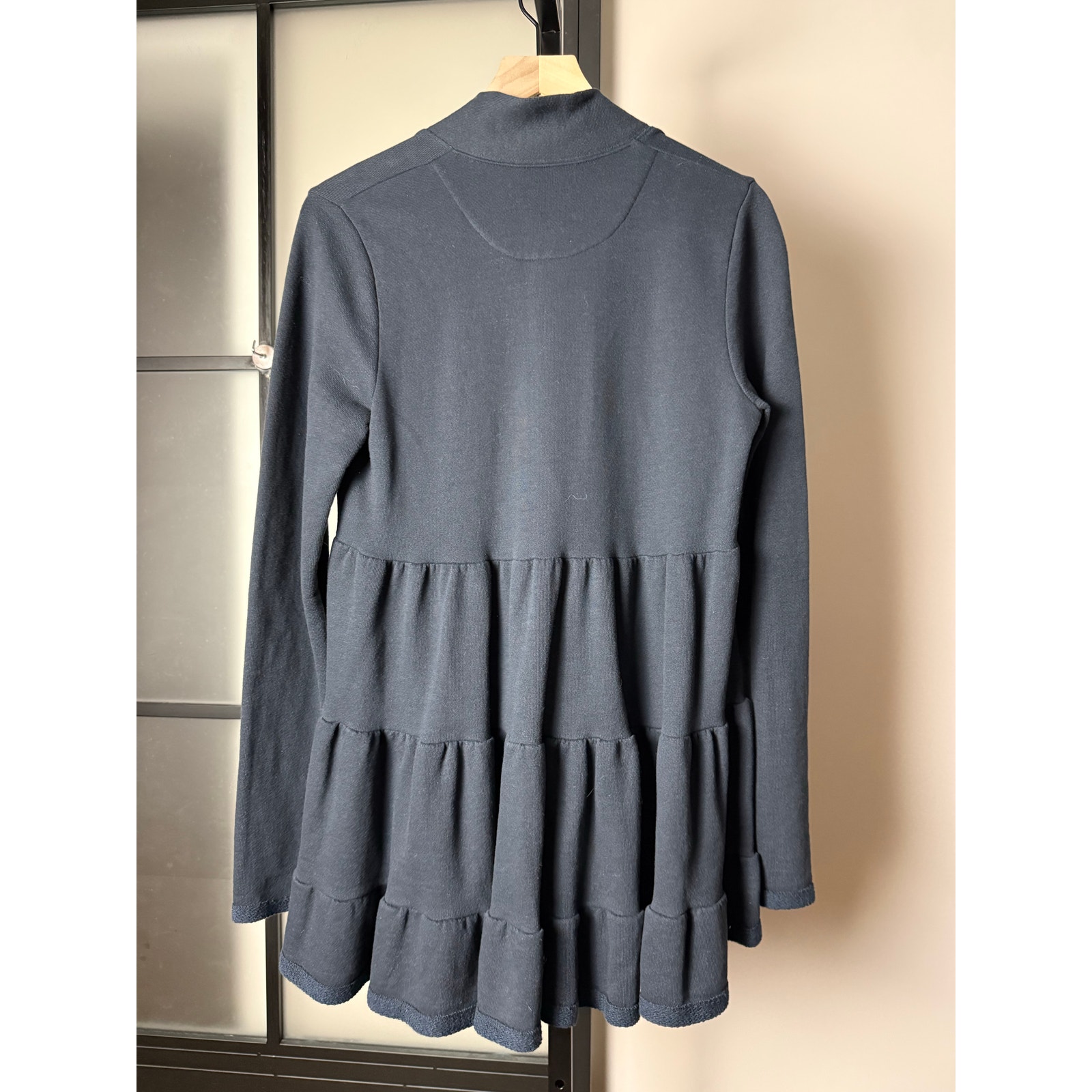 Anthropologie Lila Tiered Babydoll Cardigan Size Small Anthropologie Lila Tiered Babydoll Cardigan Size Small